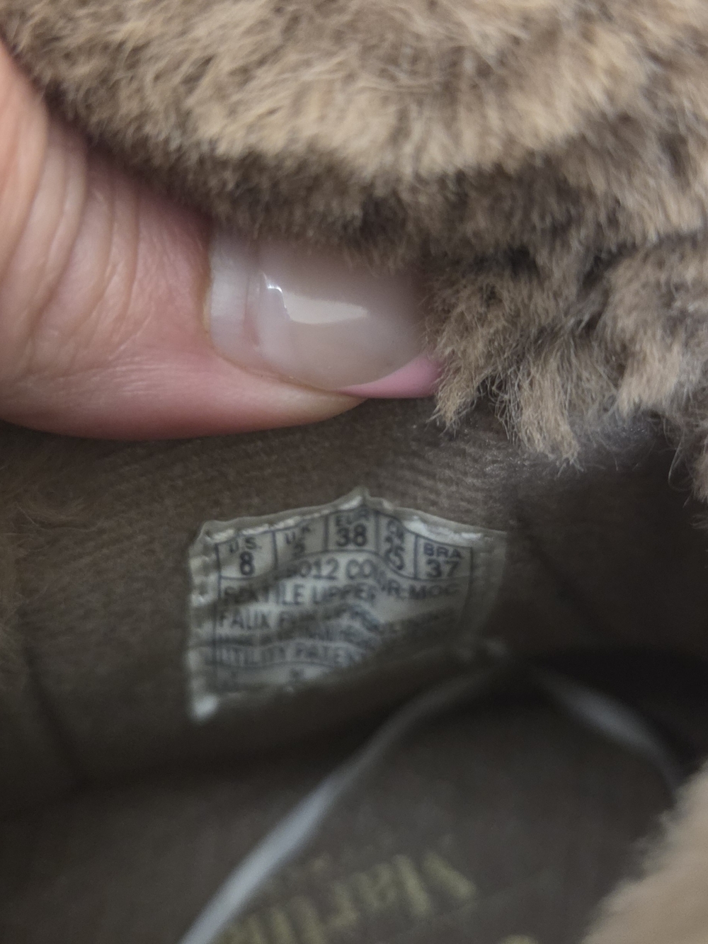 Skechers Sparkle Faux-Fur Cuff Slip-On Boots - Picture 3 of 3